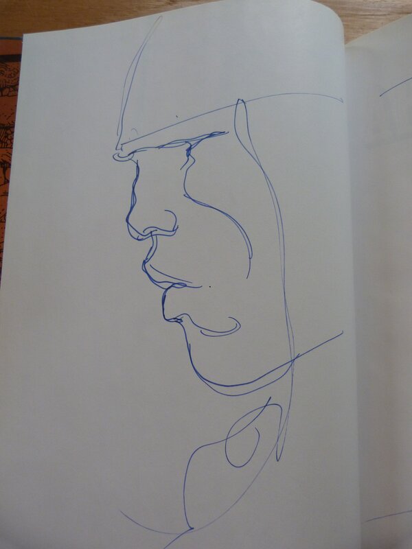 Vittorio by Jean Giraud - Sketch