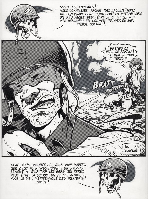 Peau DE BANANE ! by Luc Cornillon - Comic Strip