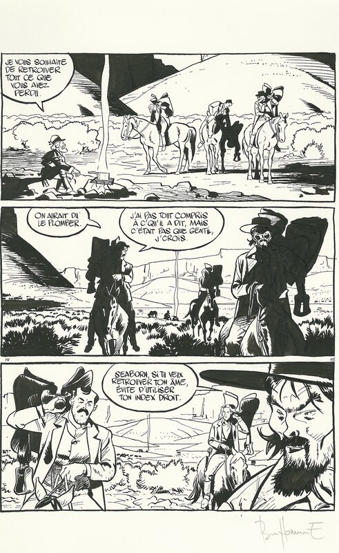 Matthieu Bonhomme, Texas Cowboy - Tome 1 - Comic Strip