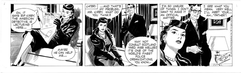 Rip Kirby by Alex Raymond - Comic Strip