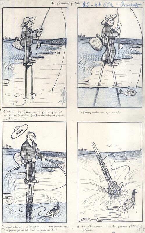 Sierra de Luna - Le pêcheur pêché - Comic Strip