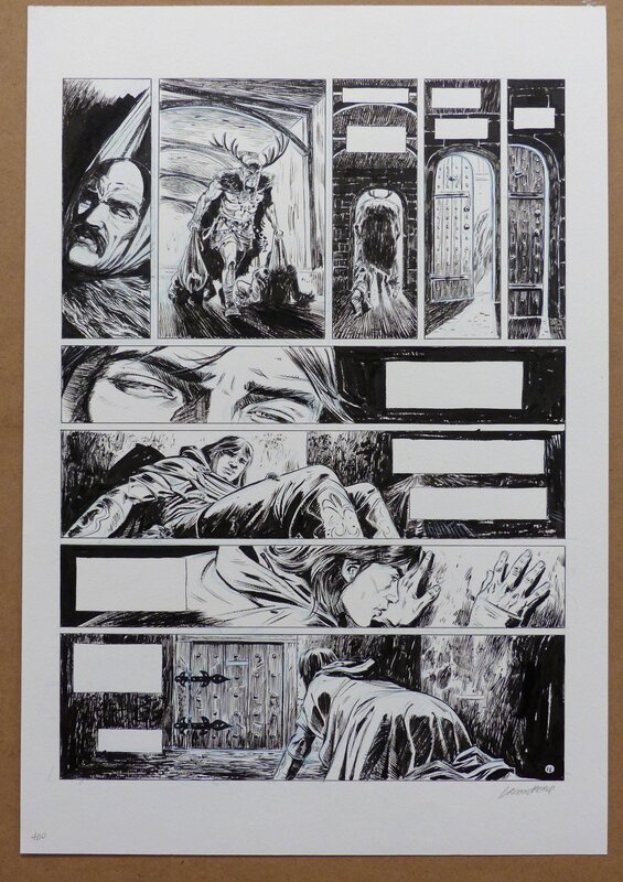 Jacques Lamontagne, Druides Tome 8- page 20 - Planche originale