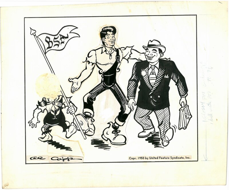 Al Capp - Boys Scouts of America - Comic Strip