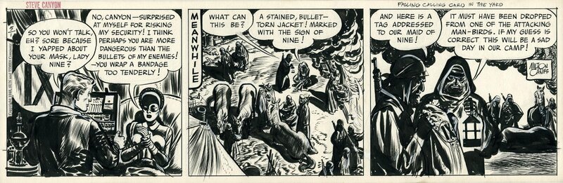 Milton Caniff, Steve Canyon (daily strip - May 1, 1948) - Planche originale