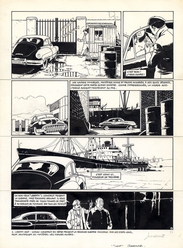 Patrick Jusseaume, Tramp - Tome 1 - Le piège - Comic Strip