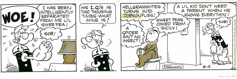 Popeye by Bud Sagendorf - Comic Strip