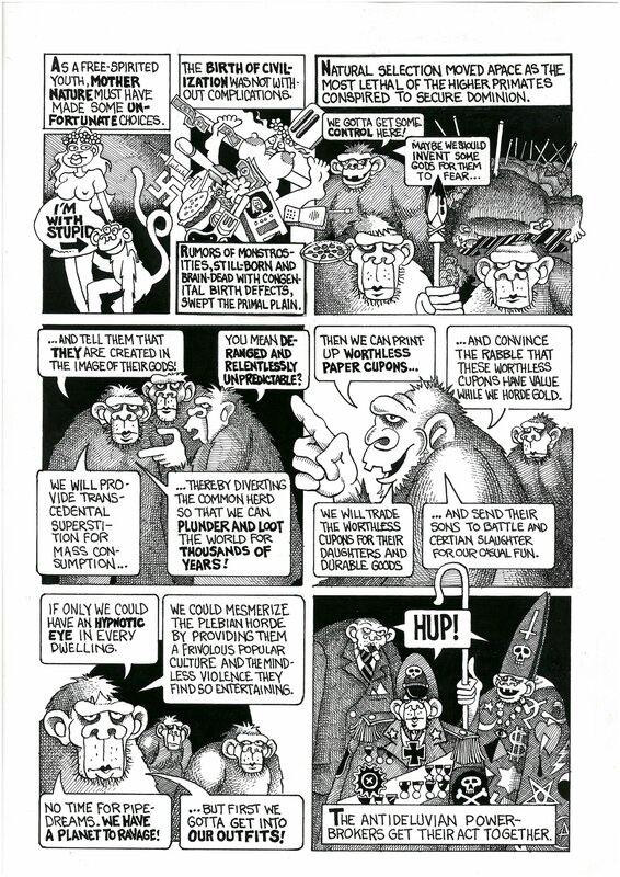 Skip Williamson, Une certaine évolution - Comic Strip
