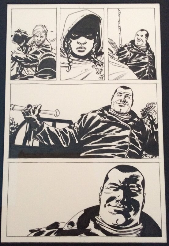 Walkind Dead - Charlie Adlard - Planche originale