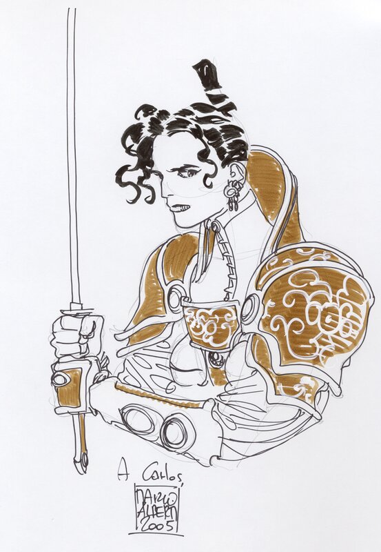 Morgana by Mario Alberti - Sketch