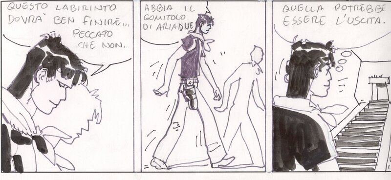 Corto Maltese, Mu by Hugo Pratt - Comic Strip