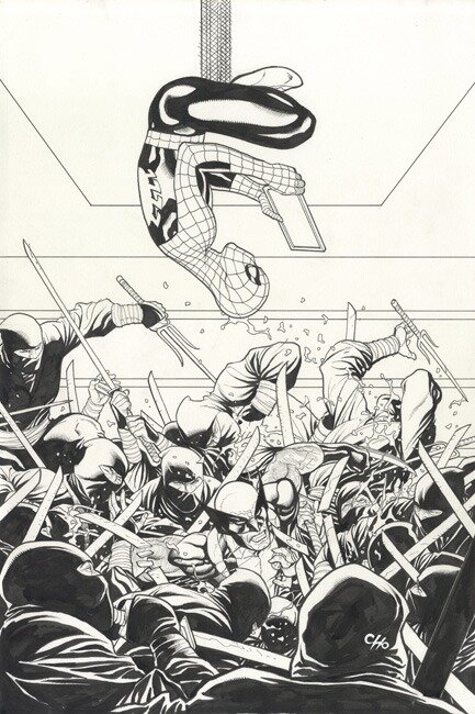 Frank Cho, Astonishing Spider-Man & Wolverine #1: Original Variant cover - Original Cover