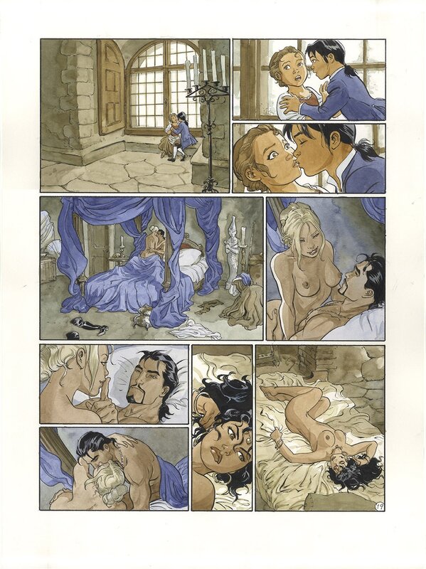 Enrico Marini, Stephen Desberg, Le Scorpion: Tome 3 - planche 19 - Comic Strip