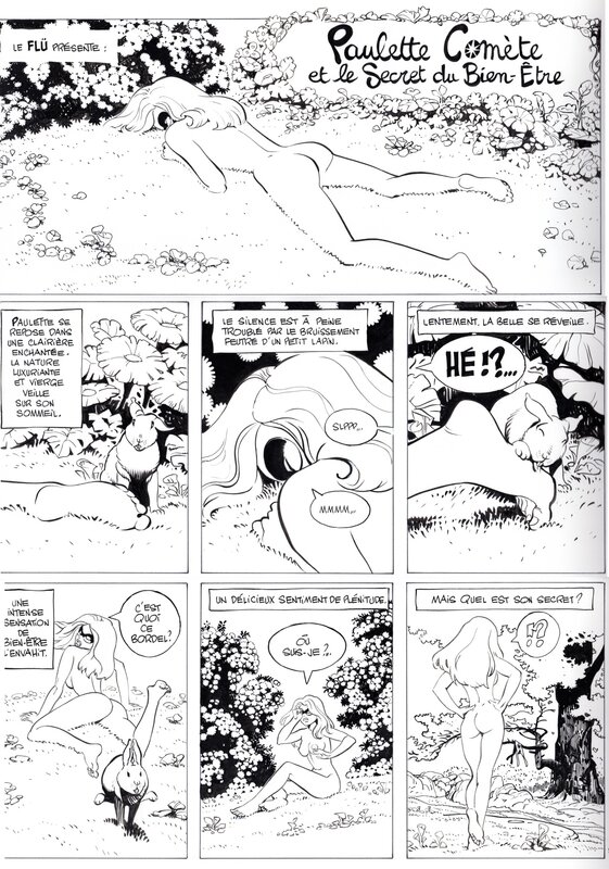 PAULETTE COMÈTE by Christian Rossi - Comic Strip