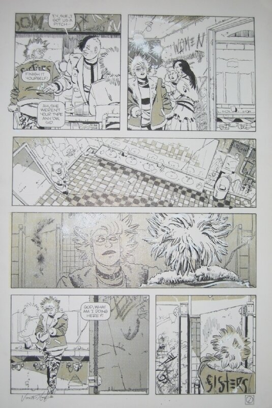 Guy Davis, Vince Locke, Baker Street #01 p.27 - Planche originale