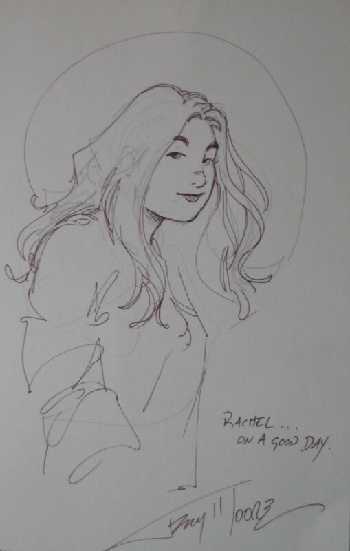Terry Moore, Stranger in paradise - Sketch