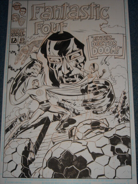 Vince, Fantastic FOUR COVER - Original Cover