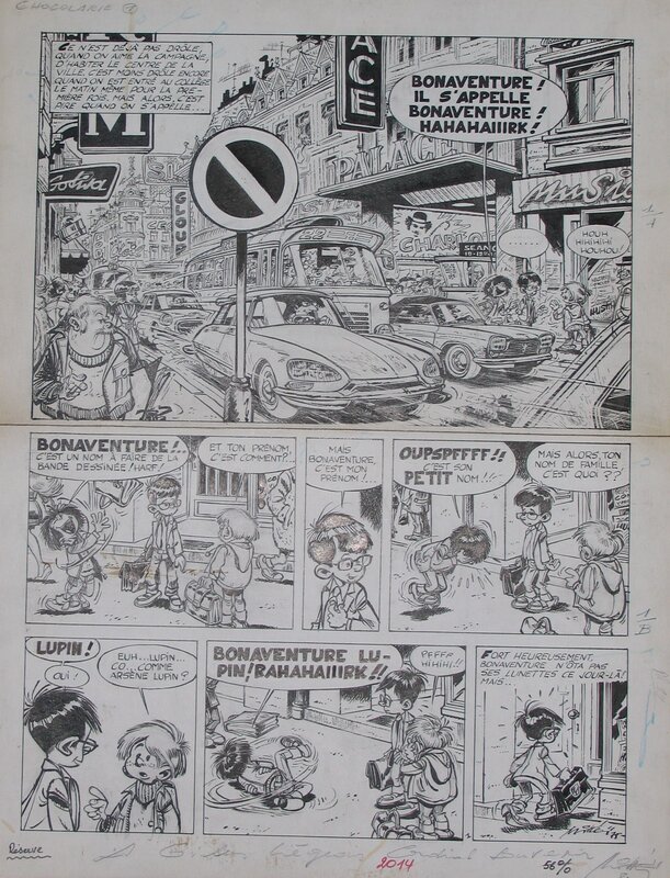 Bonaventure, 1975. by Mittéï - Comic Strip