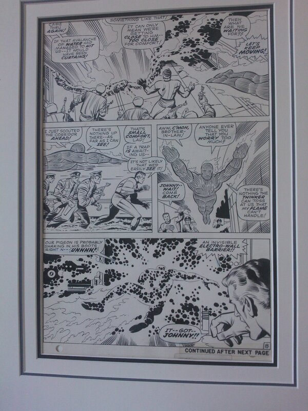 Fantastic FOUR par Jack Kirby, Joe Sinnott - Planche originale