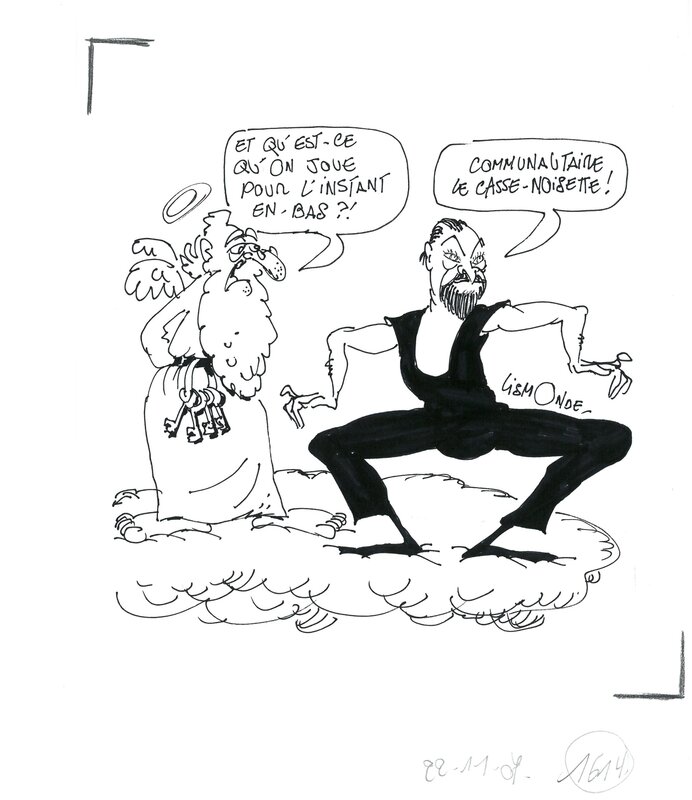 Jean-Marc Lismonde, Béjart et la belgique - Original Illustration