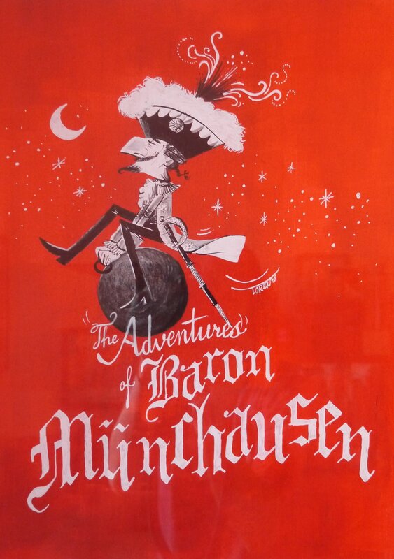Lorenzo Montatore, The Aventures of Baron Münchausen - Illustration originale
