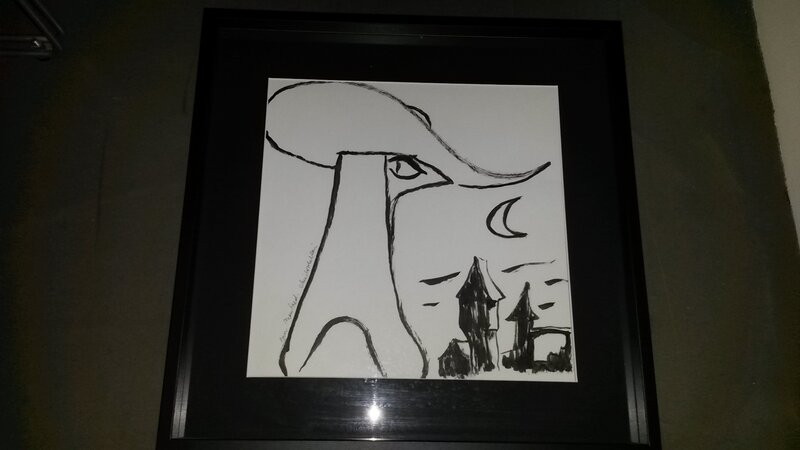 Donjon - dedicace by Christophe Blain - Sketch