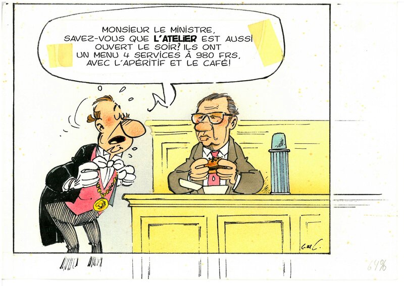 Pub pour L'atelier by Louis-Michel Carpentier - Comic Strip