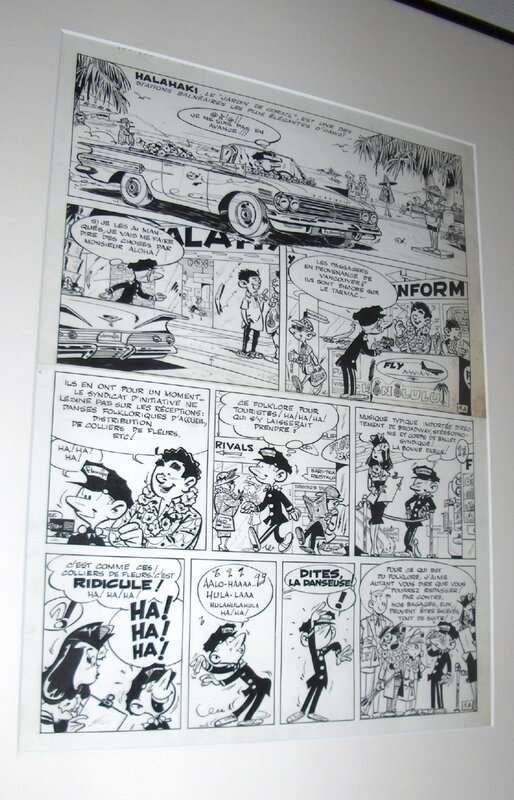 Greg, Rock DERBY Panique au Paradis - Comic Strip