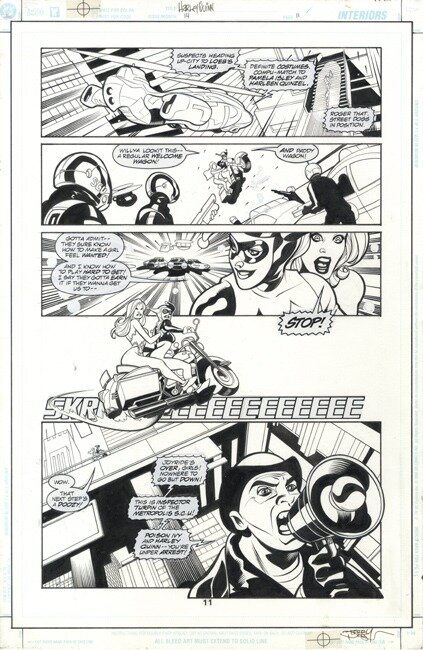 Harley Quinn by Terry Dodson - Comic Strip