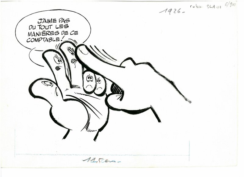 Blabladoigt by Jean Roba - Comic Strip