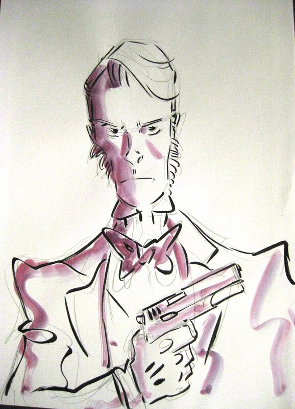 Silas corey by Pierre Alary - Sketch