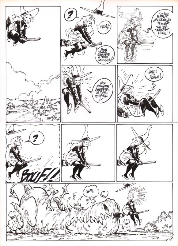 Mélusine by Clarke - Comic Strip