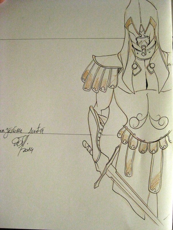 Assassin's creed by Djillali Defali - Sketch