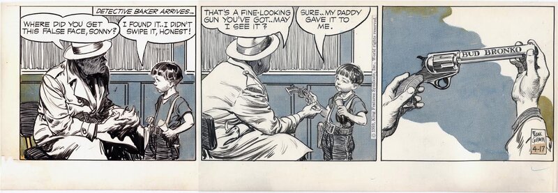 Frank Godwin, Rusty Riley - Daily strip (17 Avril 1959) - Comic Strip