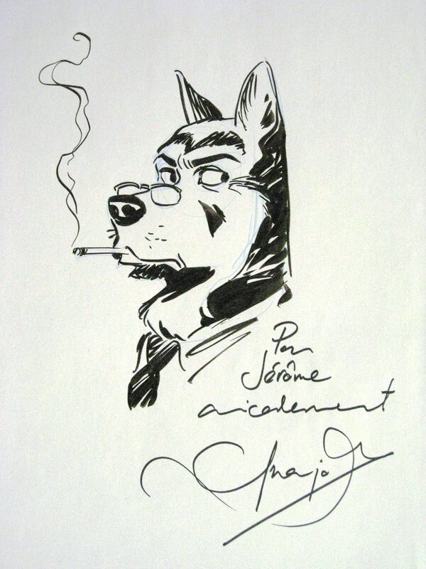 Blacksad by Juanjo Guarnido - Sketch