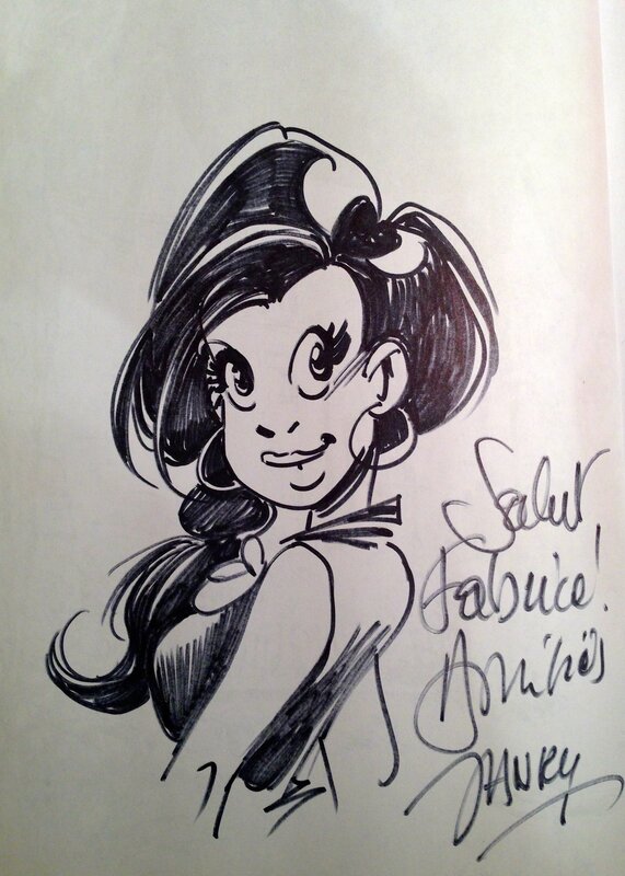 Janry, Univers de Spirou: Luna... fatale - Sketch