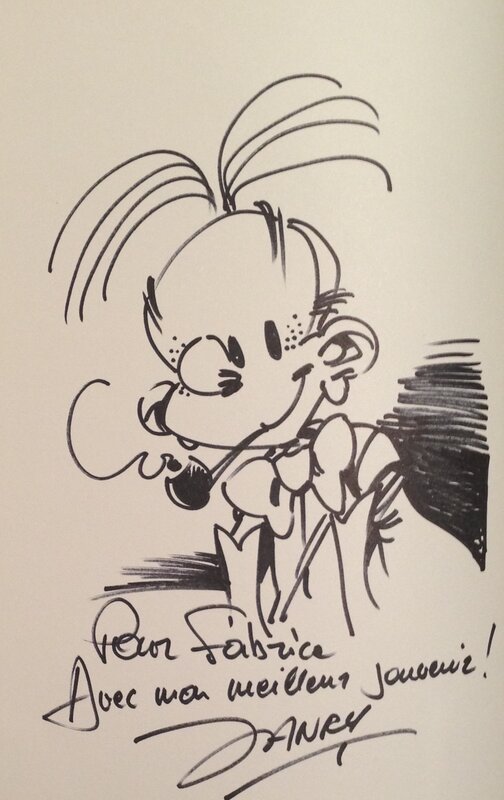 Janry, Univers de Spirou: Fantasio - Dédicace