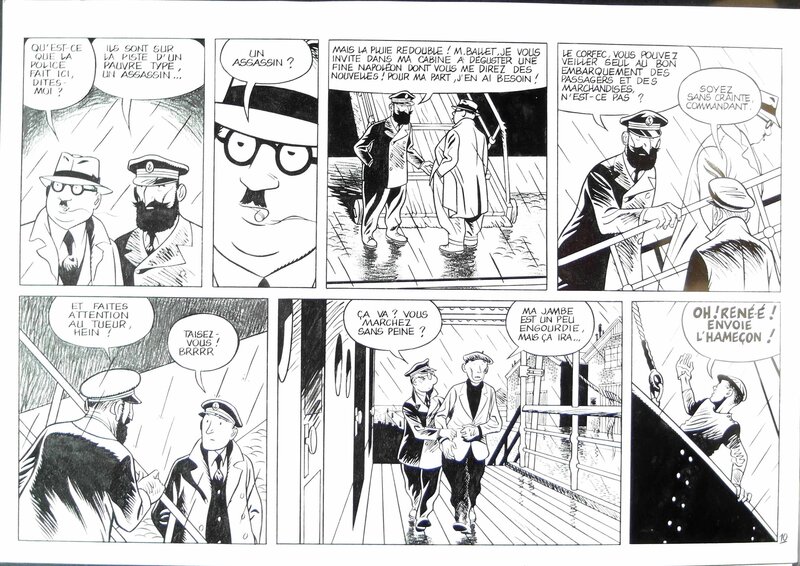 Frank Le Gall, 10 - Théodore Poussin - Novembre toute l'année - Version originale - Comic Strip