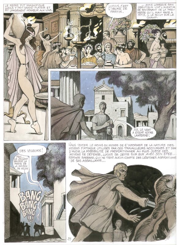 Georges Pichard, Les sorcières de Théssalie (T. 1) - Comic Strip