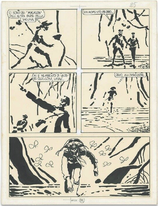 Hugo Pratt, La Macumba du Gringo - Planche 25 - Comic Strip