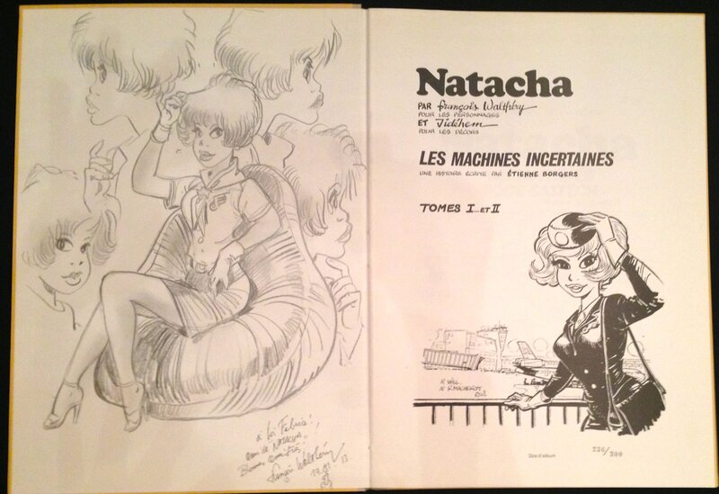Walthéry, Natacha(s) - Sketch