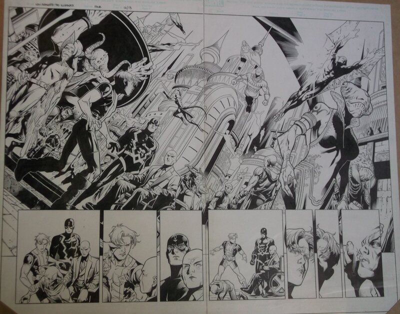 The Inhumans by Jim Cheung, Mark Morales - Comic Strip