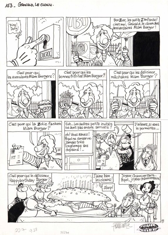 Les cranibales by Jean-Claude Fournier - Comic Strip