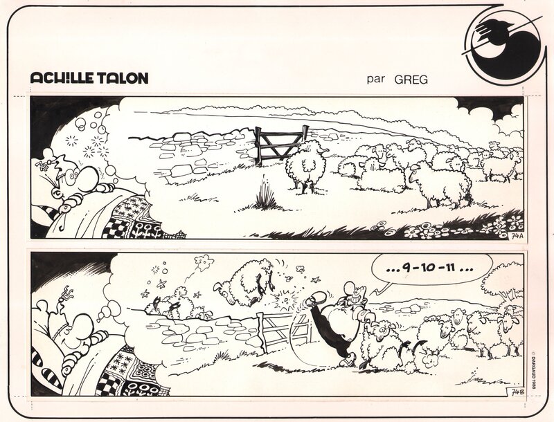 Achille Talon by Greg - Comic Strip