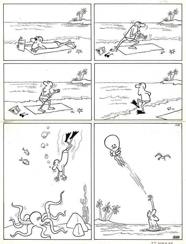Max l'explorateur by Bara - Comic Strip