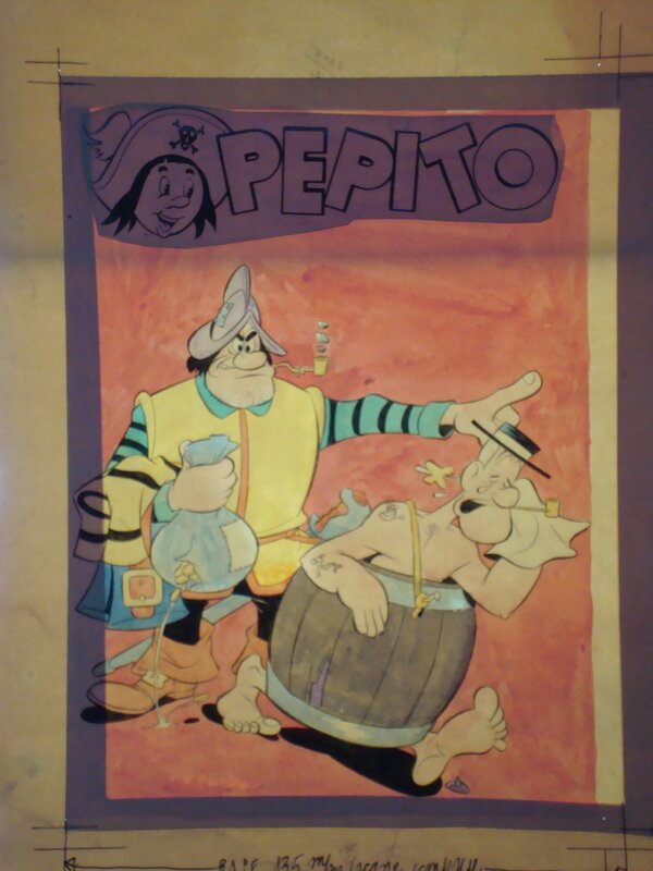 Pepito par Luciano Bottaro - Couverture originale