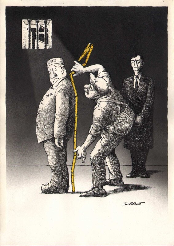 Le savoir-vivre by Claude Serre - Original Illustration