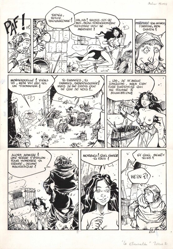 Esmeralda by Jean-Marc Stalner - Comic Strip