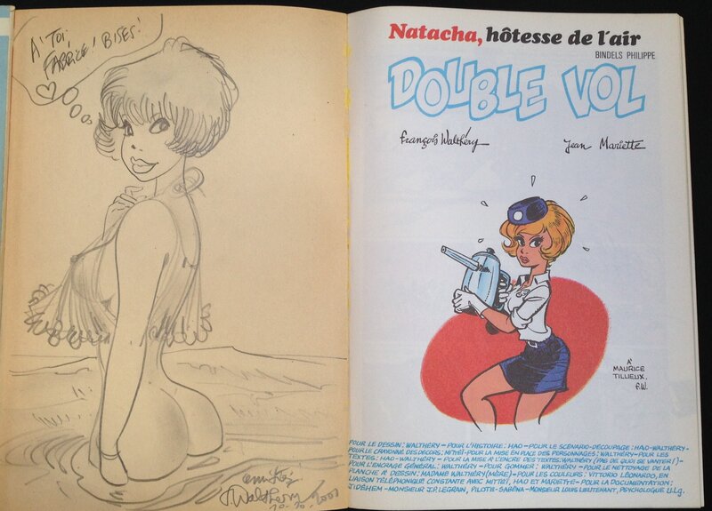 Walthéry, Natacha - Dédicace