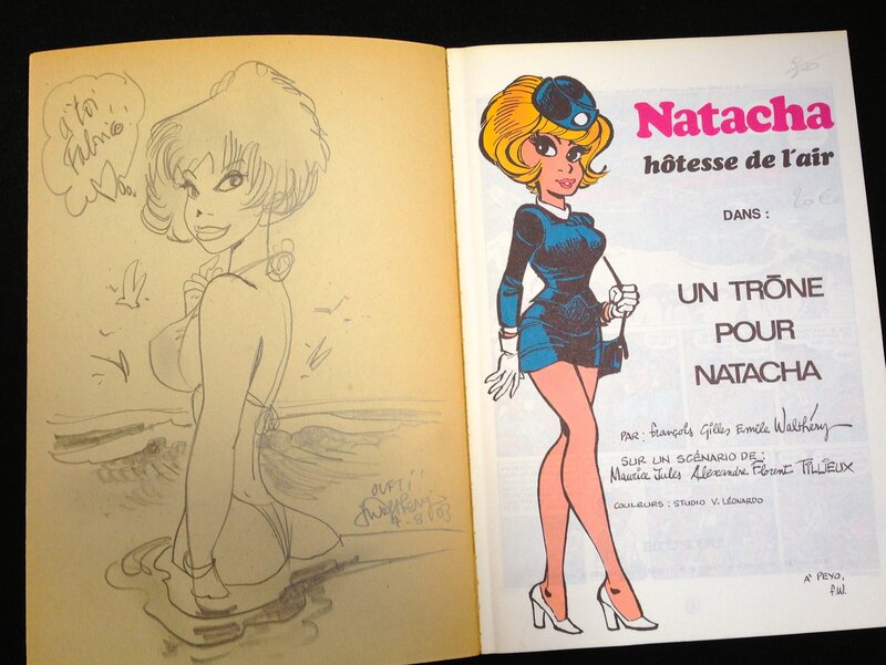 Walthéry, Natacha - Sketch