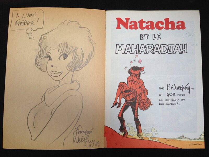 Walthéry, Natacha - Sketch